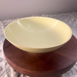 Vintage Boonton Ware Yellow Vegetable Serving Bowl 7 3/4&quot; USA #3602
