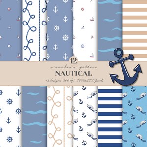Maritime Hintergründe mit Seekarte, Karte zum basteln, Karte Papier, Karte zum ausdrucken