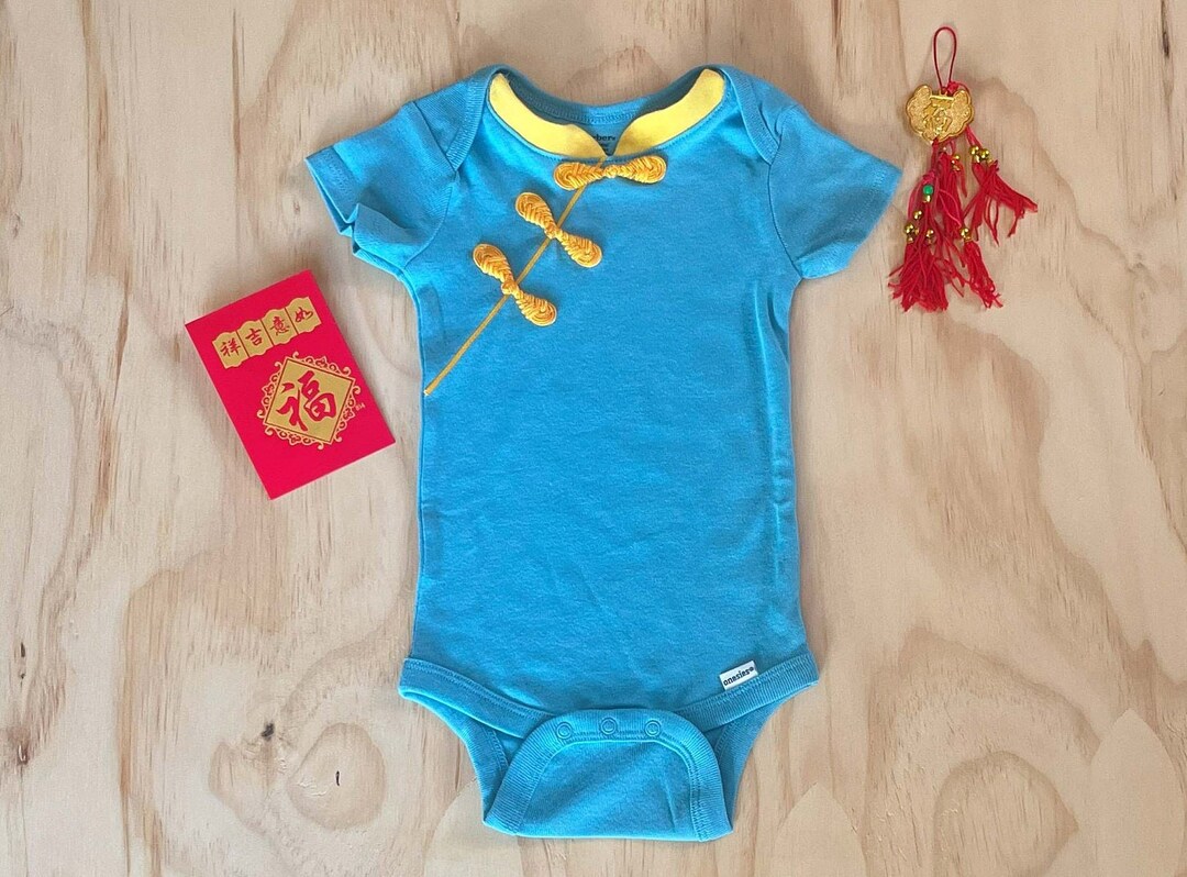 36 Month Baby Qipao Chinese Baby Boy Baby Girl 36 Month Romper Short