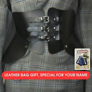 Women&#39;s Leather Underbust Corset Belt -Adjustable Harness - Vintage Style - Plus Size Options - Gift for Her - Handcrafted Waist Wide Belt
