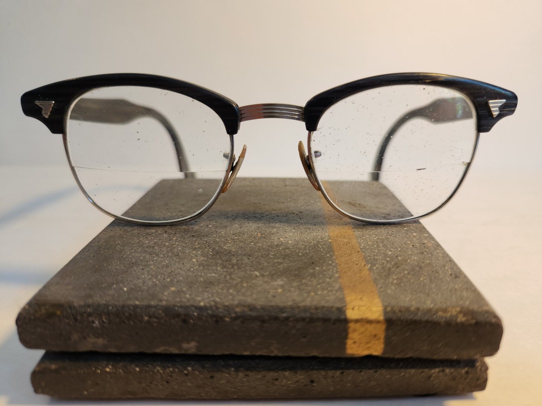 American Optical Vintage 12kgf Malcolm X Eyeglasses Frames Etsy