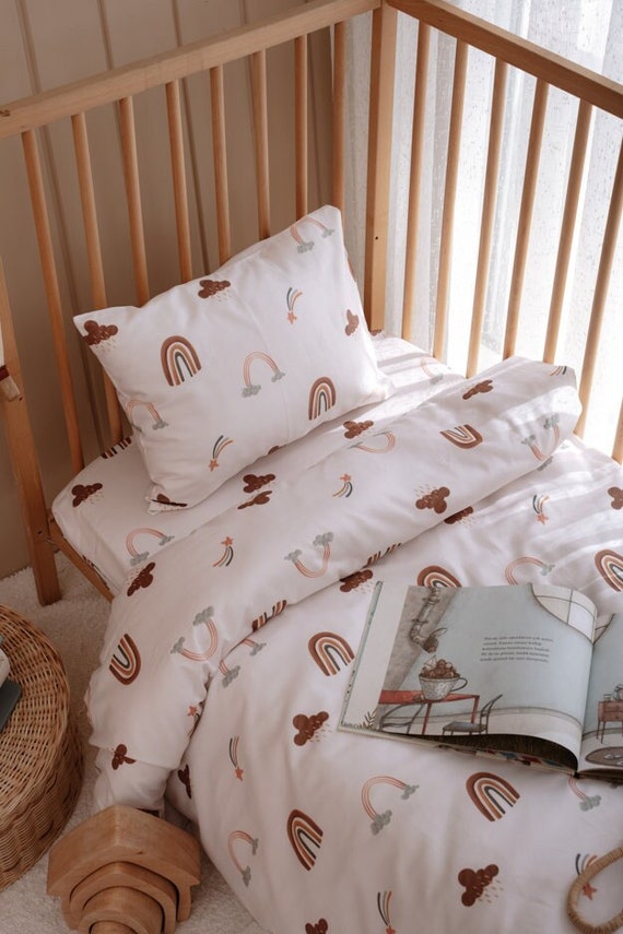Rainbow cheap childrens bedding