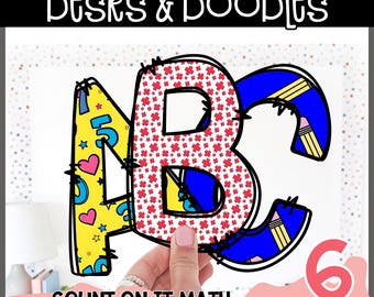 Wiskunde prikbordletters | Prikbordletters met hoofdletters A-Z | Eenvoudige klasversieringen voor terug naar school| Lesmateriaal voor docenten