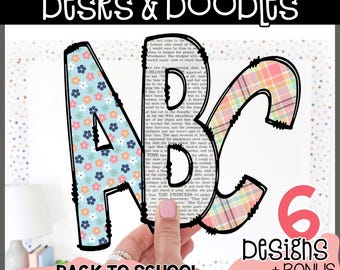 Lehrer Bulletin Board Buchstaben, Back to School Klassenzimmer Display, druckbares Bulletin Board Alphabet, Klassenzimmer Dekor Kit, Lehrer Display