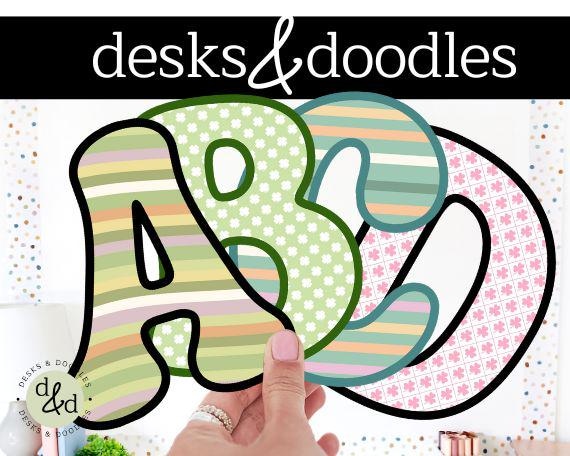 Printable Display Board Letters