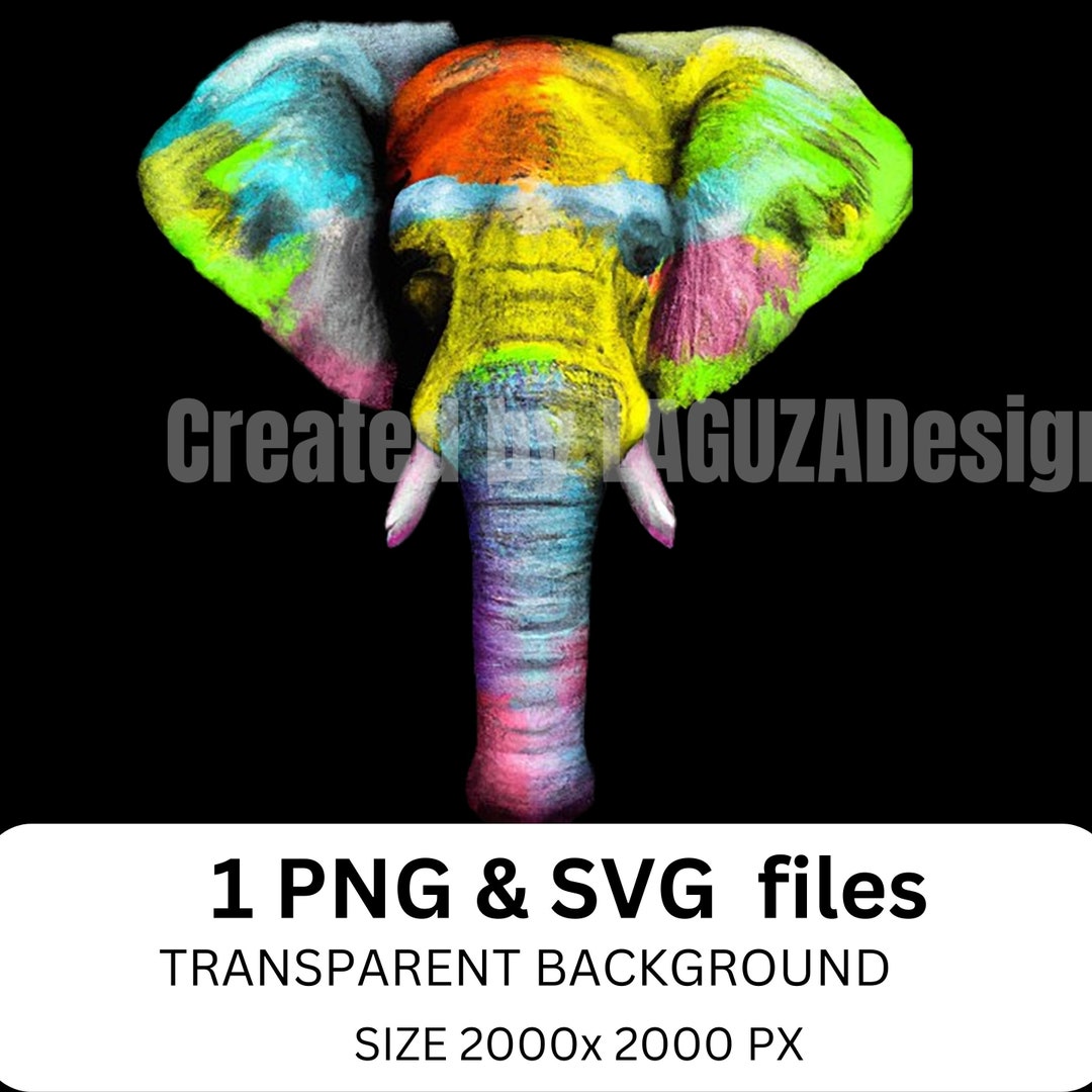 Elephan Design Elephan Sublimation Design Transfer Design T-shirt Print - Etsy