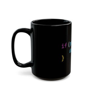 Taza de cerámica para papás de la tecnología / Taza de café con código informático imagen 9