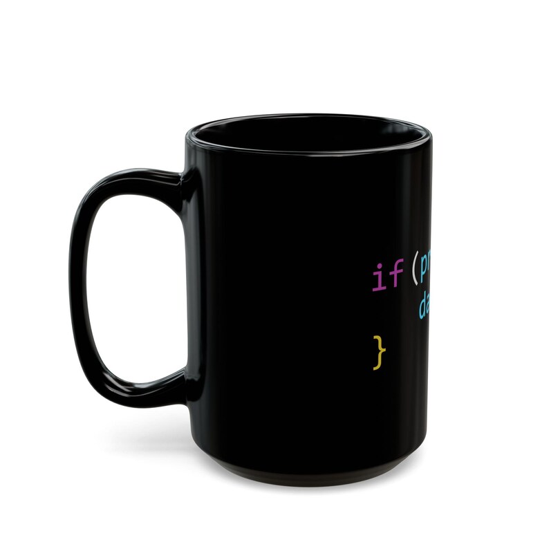 Taza de cerámica para papás de la tecnología / Taza de café con código informático imagen 9