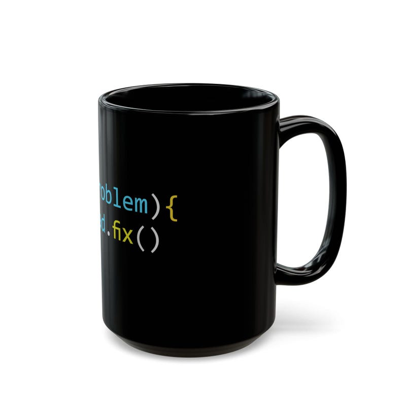 Taza de cerámica para papás de la tecnología / Taza de café con código informático imagen 10