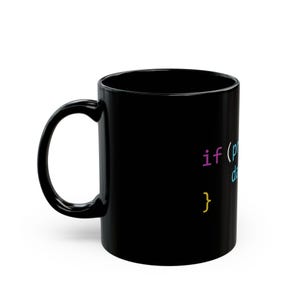 Taza de cerámica para papás de la tecnología / Taza de café con código informático imagen 3