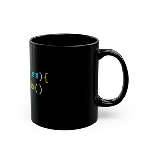 Taza de cerámica para papás de la tecnología / Taza de café con código informático imagen 2