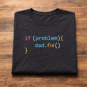 Tech Dad T-Shirt | Computer Code Tee