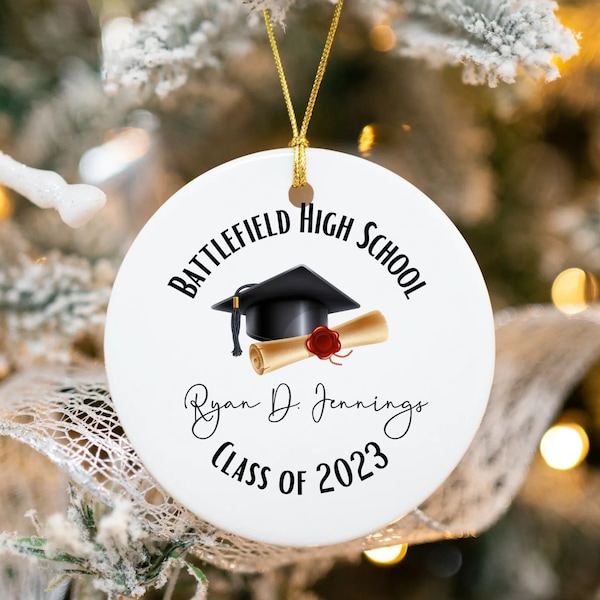 2024 Grad Ornaments Etsy