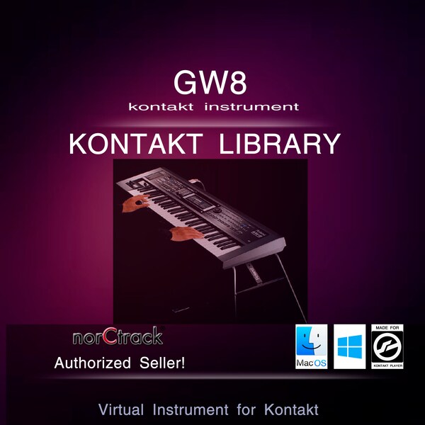 norCtrack GW8 for Kontakt instrument NKI GW-8 Kontakt Library vst Samples Virtual Instrument GW 8 Sample Pack