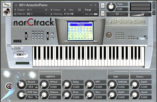 Korg Trinity Plus Samples Sounds for NI KONTAKT NKI Norctrack