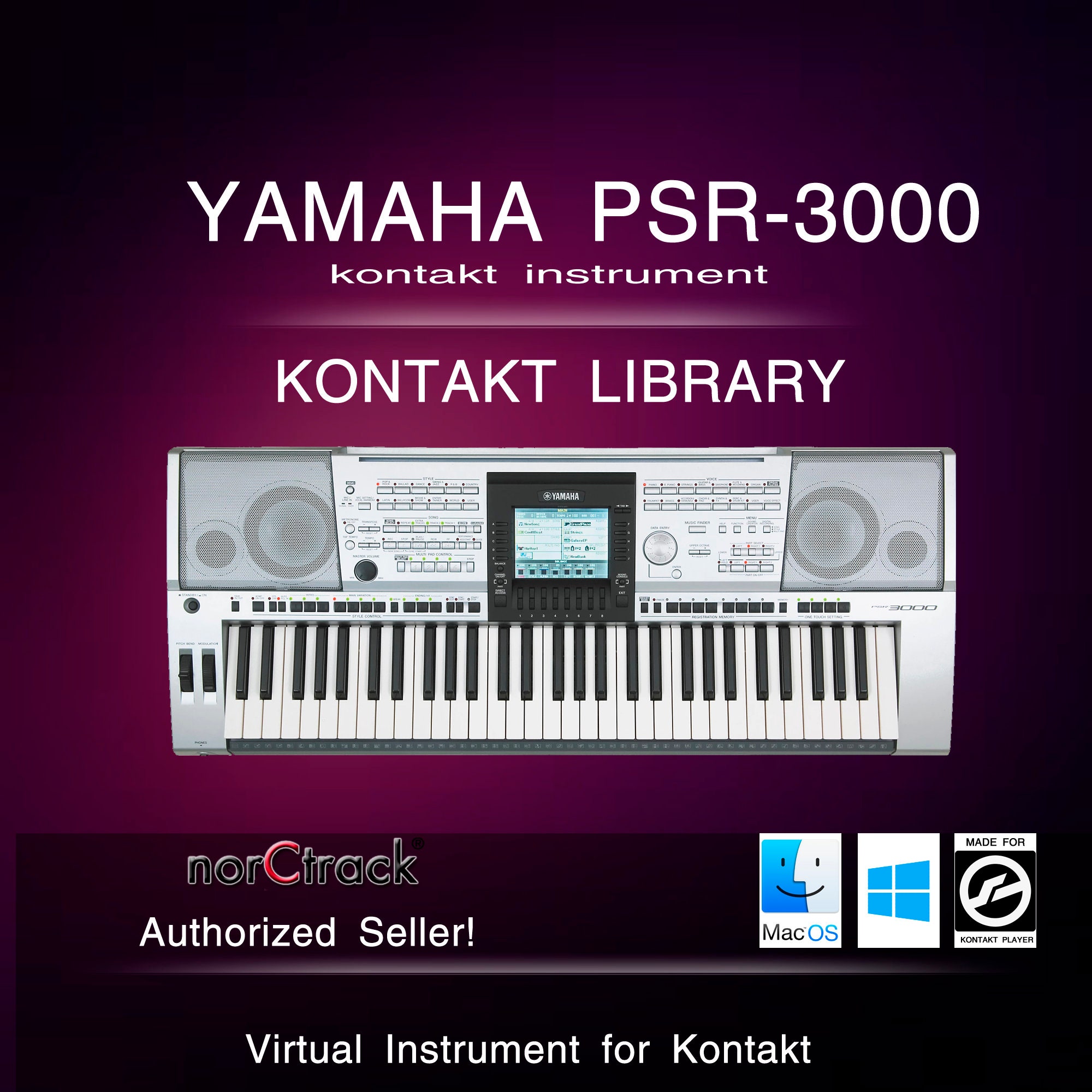 Yamaha tyros kontakt library deals