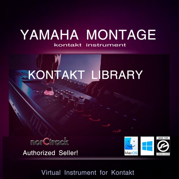 MONTAGE Kontakt Library Kontakt NKI Kontakt Instrument vst virtual instrument Sample Sounds Pack