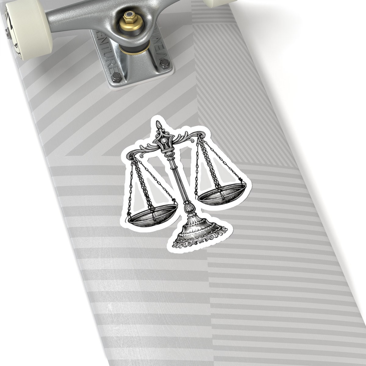 Scales of Justice Vinyl Sticker, Legal Decal, Lawyer Gift, Courtroom ...