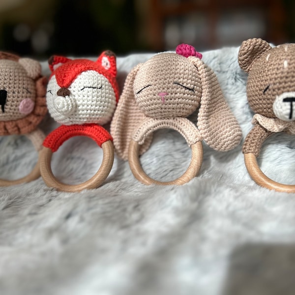 Amigurumi / Crochet Baby Rattles