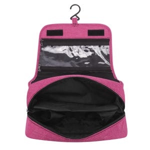 Hanging Toiletry Bag for Women, Travel Makeup Bag Organizer, image 4