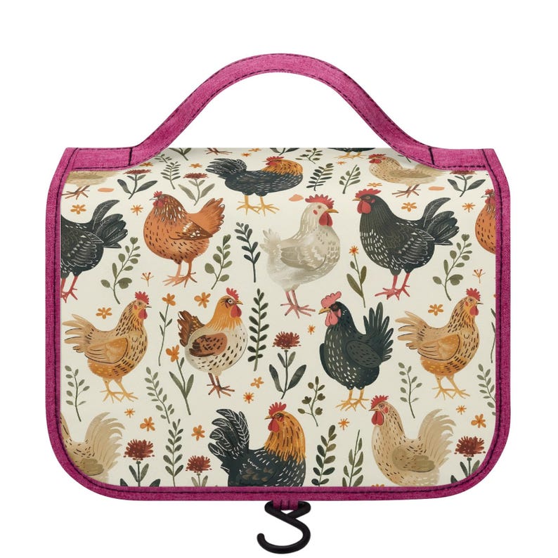 Hanging Toiletry Bag for Women, Travel Makeup Bag Organizer, image 1