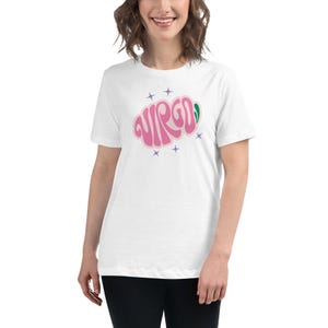 Relaxed vrouwen-T-shirt Maagd