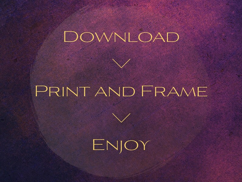 Tree of Life Wall Art Print, Digital Download Spiritual Art, Enchanted