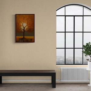 Tree of Life Wall Art Print, Digital Download Spiritual Art, Enchanted