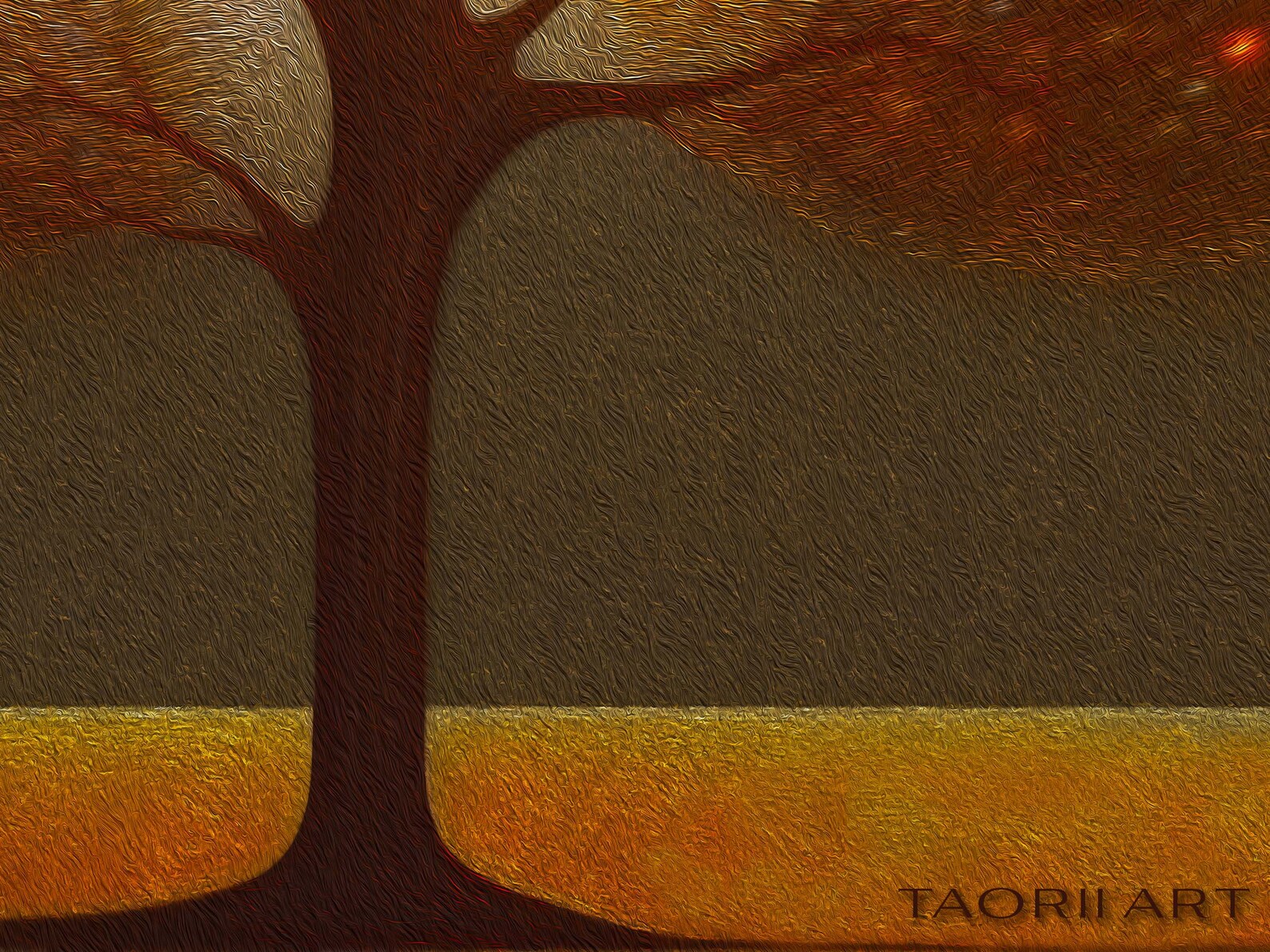 Tree of Life Wall Art Print, Digital Download Spiritual Art, Enchanted