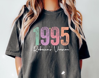 Comfort Colors® Custom 30th Birthday Party Shirt, 30th Birthday Shirt, Personalized Birthday Shirt, 30th Birthday Gift, 30 Year Old Birthday