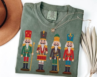 Comfort Colors® Nutcracker Christmas Shirt : Sugar Plum Fairy T-Shirt, Xmas Graphic Tee
