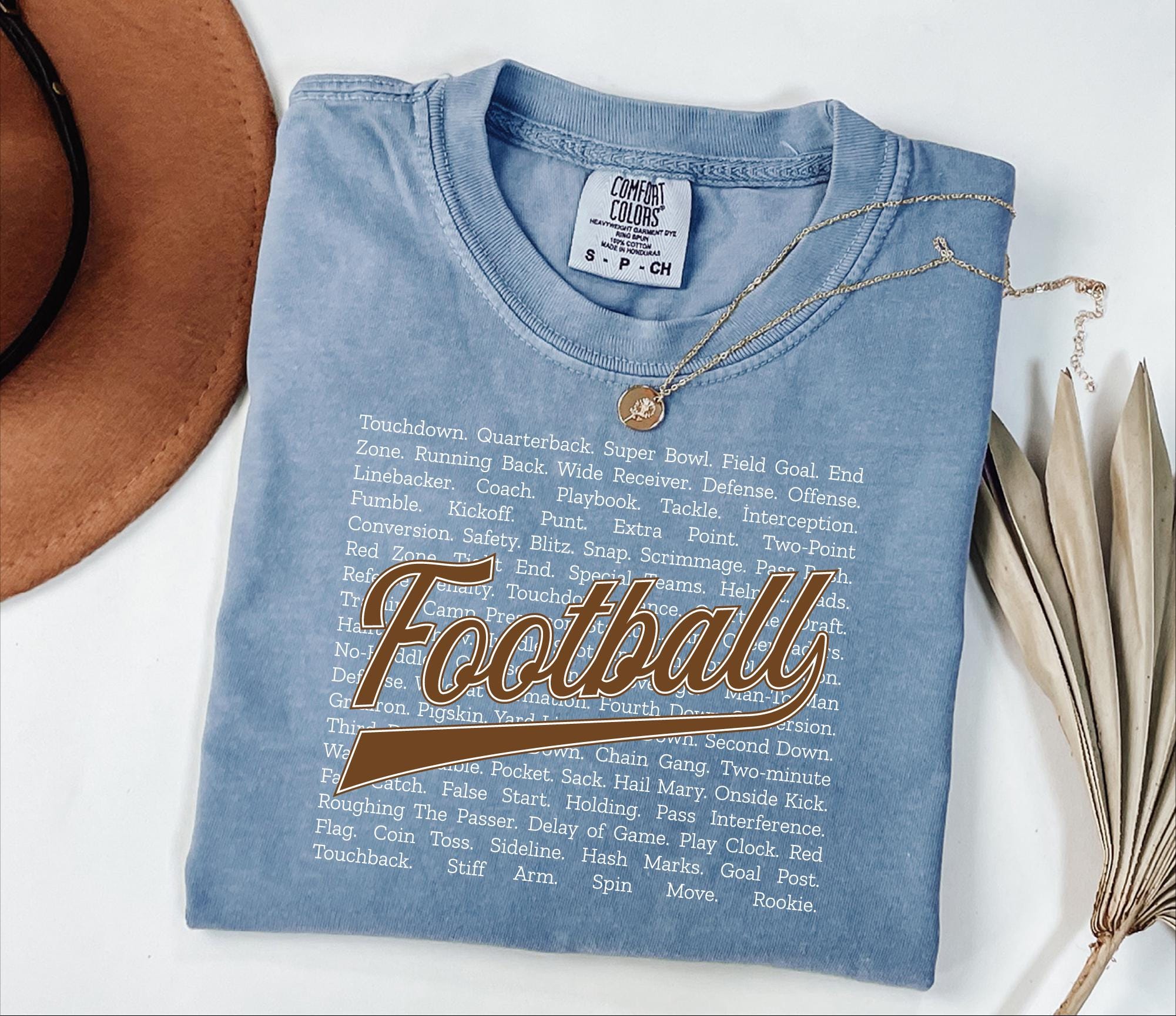 Comfort Colors® Football Fan Shirt, Team Mascot Shirt, School Spirit Shirt, School Team Shirt, Football Mom Shirt, Football Night Shirt