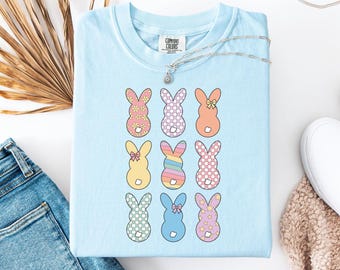 Comfort Colors®  Easter Bunny Shirt, Spring Outfit