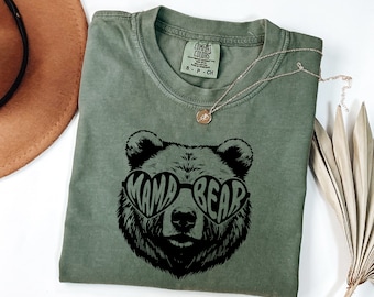 Comfort Colors® Mama Bear Shirt, Mothers Day Gift, Mothers Day Shirt, New Mom Shirt, Cute Mama Shirt, Cute Mama Gift, Mom Life Shirt