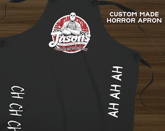 Jason Voorhees Horror Apron: Slasher Movie Kitchen Gift