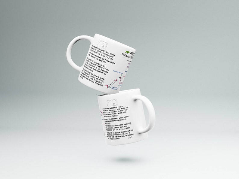 Fibonacci Sequence Mug: Stock Trader Gift, Wall Street Decor image 2