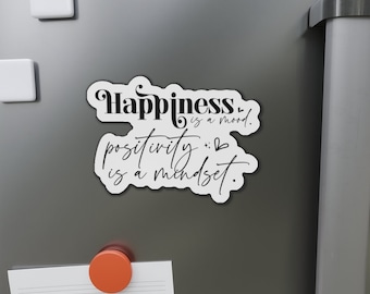 Positivity Mindset Magnet: Inspirational Quote, Bestie Gift