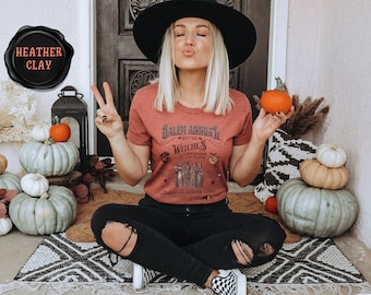 Salem Witch T-Shirt: Vintage Halloween Coven Tee