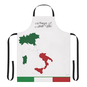 Italian Apron, Italy lover gift, Italian Kitchen Decor, Funny Aprons, Baking Gifts, Housewarming, Italian Gifts, Fun Gifts for Italian Nonna
