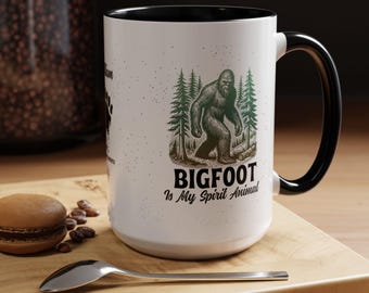 Personalized Bigfoot Mug, Sasquatch, Bigfoot Lovers Gift