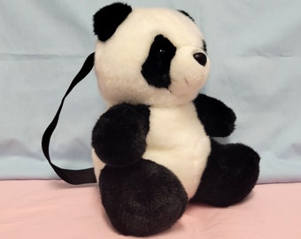 Cute Panda Bear Plush Pack Backpack