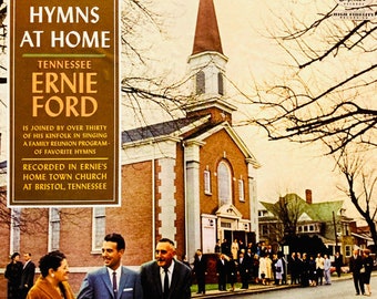 Tennessee Ernie Ford - Hymns at Home - VG+Plus - Vintage Vinyl LP Record Album Stereo