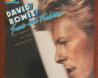 David Bowie - Fame and Fashion Greatest Hits VG+ - Vinyl LP Record Album Stereo