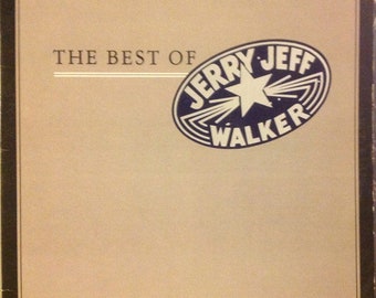 The Best Of Jerry Jeff Walker - Vintage Vinyl LP Album Stereo - VG+Plus