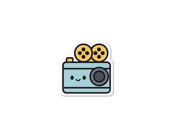 Cute Film Camera Sticker