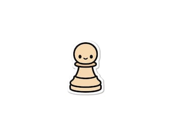 Cute Pawn Piece Sticker
