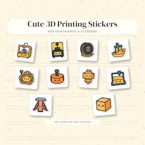 3D-geprinte vinylstickers — Kies een printer, filament of Benchy-ontwerp