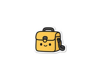 Cute Camera Bag Sticker