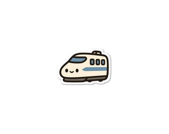 Cute Bullet Train Sticker