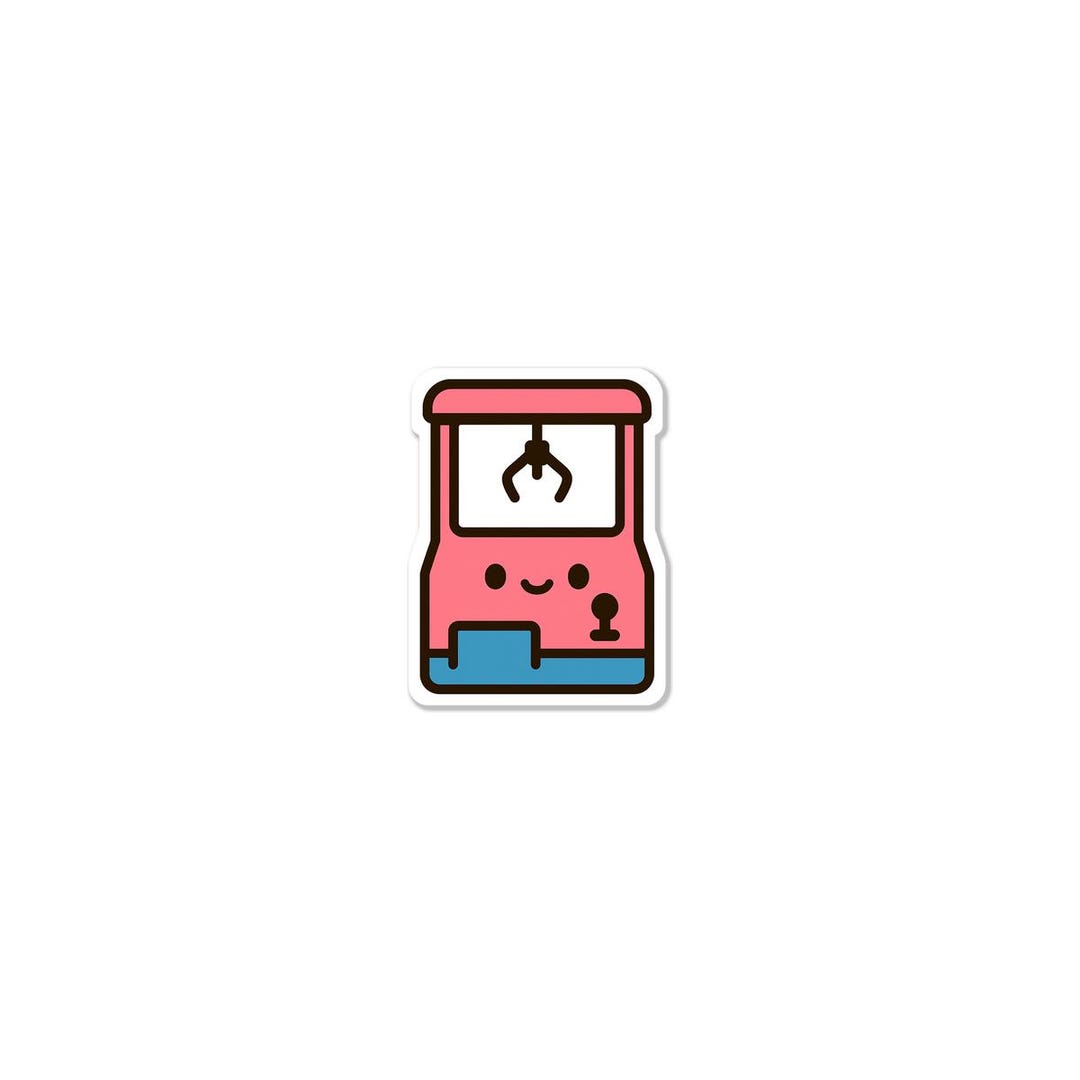 Cute Claw Machine Sticker - Etsy